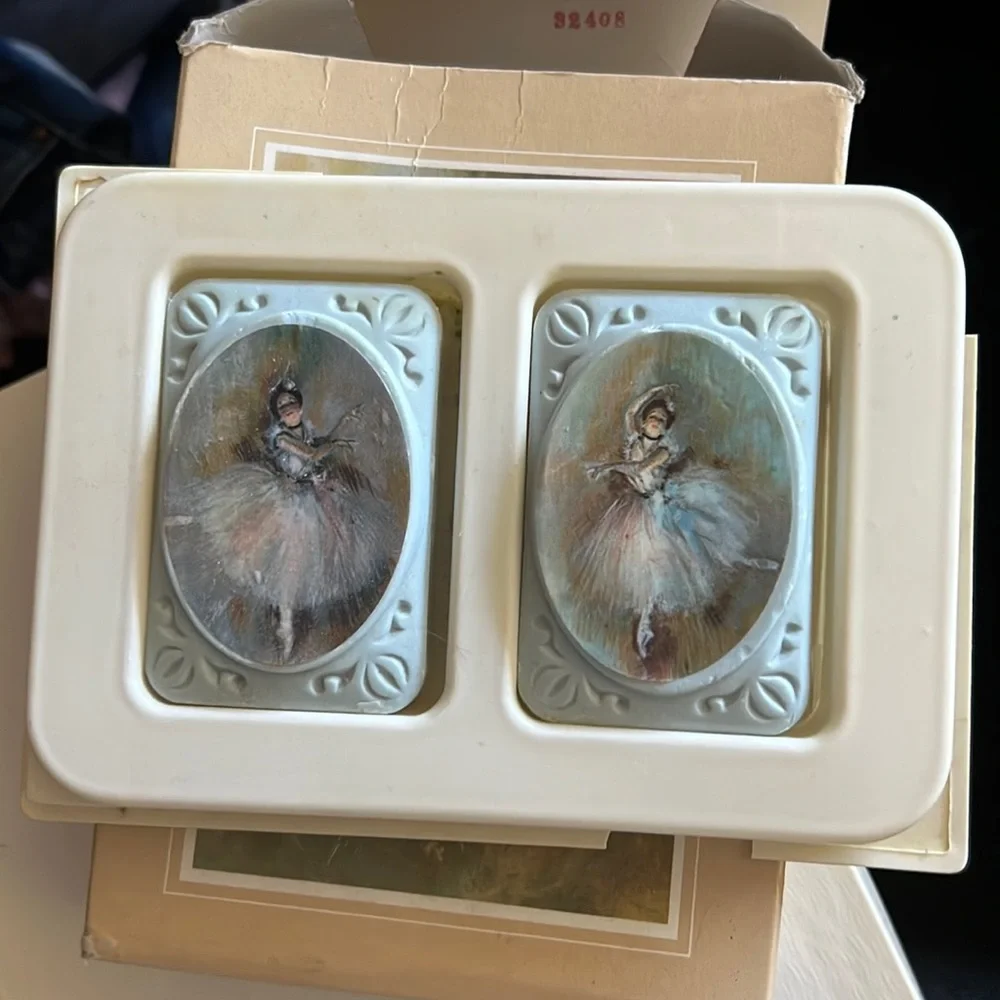 Vintage Avon Ballerina Soap Set